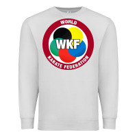 Dove Grey #world karate federation Premium Sweatshirt - linhVisuals