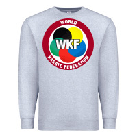 Heather Grey #world karate federation Premium Sweatshirt - linhVisuals