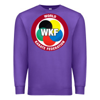 Purple #world karate federation Premium Sweatshirt - linhVisuals