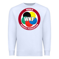 White #world karate federation Premium Sweatshirt - linhVisuals