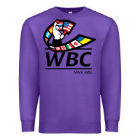 Purple #world boxing council Premium Sweatshirt - linhVisuals