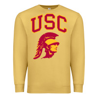 Antique Gold #usc Premium Sweatshirt - linhVisuals
