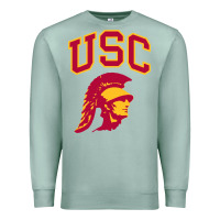 Seafoam #usc Premium Sweatshirt - linhVisuals