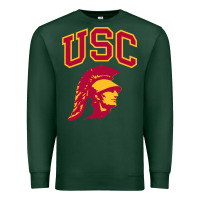 Sports Green #usc Premium Sweatshirt - linhVisuals