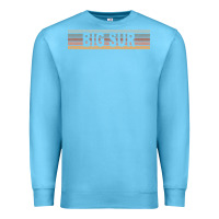 Ocean Blue big sur california ca usa retro sweatshirt Premium Sweatshirt - linhVisuals