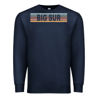 Navy big sur california ca usa retro sweatshirt Premium Sweatshirt - linhVisuals