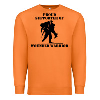 Wounded War Premium Sweatshirt | Teevron