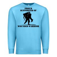 Ocean Blue wounded war Premium Sweatshirt - linhVisuals