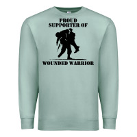 Seafoam wounded war Premium Sweatshirt - linhVisuals