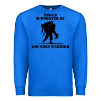 True Royal wounded war Premium Sweatshirt - linhVisuals
