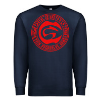 Navy cartel de santa Premium Sweatshirt - linhVisuals