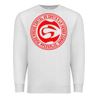 Oatmeal Heather cartel de santa Premium Sweatshirt - linhVisuals
