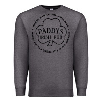 Charcoal Heather paddys irish pub Premium Sweatshirt - linhVisuals