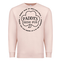 Pale Pink paddys irish pub Premium Sweatshirt - linhVisuals