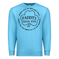 Ocean Blue paddys irish pub Premium Sweatshirt - linhVisuals