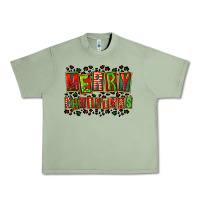Oil Green merry christmas Urban Heavy Tee - FaDigitalArtStudio