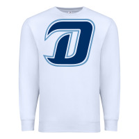 White NC Dinos Premium Sweatshirt - linhVisuals