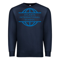 Navy atlanta international school Premium Sweatshirt - linhVisuals
