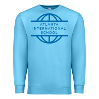 Ocean Blue atlanta international school Premium Sweatshirt - linhVisuals