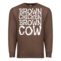Chestnut brown chicken brown cow Premium Sweatshirt - linhVisuals