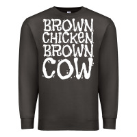 Smoke brown chicken brown cow Premium Sweatshirt - linhVisuals