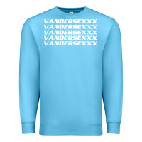 Ocean Blue club vandersexxx Premium Sweatshirt - linhVisuals