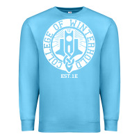 Ocean Blue college of winterhold Premium Sweatshirt - linhVisuals