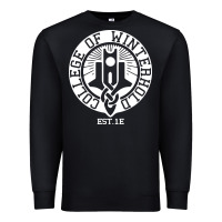Black college of winterhold Premium Sweatshirt - linhVisuals