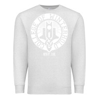 Oatmeal Heather college of winterhold Premium Sweatshirt - linhVisuals
