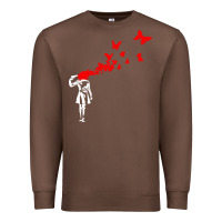 Chestnut banksy Premium Sweatshirt - linhVisuals