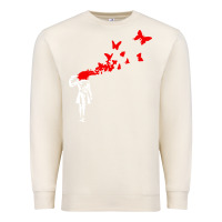 Sandshell banksy Premium Sweatshirt - linhVisuals