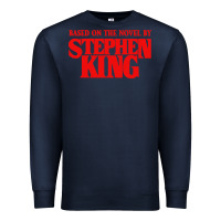 Navy based on the novel Premium Sweatshirt - linhVisuals