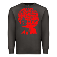 Smoke angela davis political activist Premium Sweatshirt - linhVisuals
