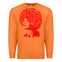 Carrot angela davis political activist Premium Sweatshirt - linhVisuals