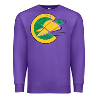 Purple california golden seals Premium Sweatshirt - linhVisuals