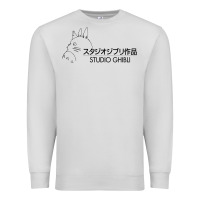 Dove Grey studio ghibli2 Premium Sweatshirt - linhVisuals
