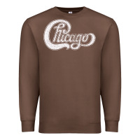 Chestnut chicago retro styled faded design Premium Sweatshirt - linhVisuals