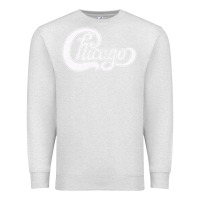 Oatmeal Heather chicago retro styled faded design Premium Sweatshirt - linhVisuals