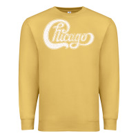 Antique Gold chicago retro styled faded design Premium Sweatshirt - linhVisuals