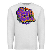 Oatmeal Heather bad witch Premium Sweatshirt - JahusDesignShop