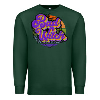 Sports Green bad witch Premium Sweatshirt - JahusDesignShop