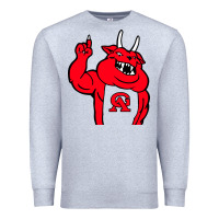 Heather Grey glynn academy mascot Premium Sweatshirt - linhVisuals