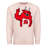 Pale Pink glynn academy mascot Premium Sweatshirt - linhVisuals