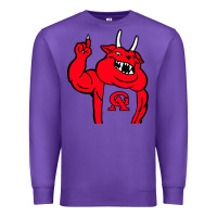 Purple glynn academy mascot Premium Sweatshirt - linhVisuals