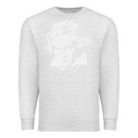 Oatmeal Heather beethoven Premium Sweatshirt - linhVisuals