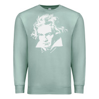 Seafoam beethoven Premium Sweatshirt - linhVisuals