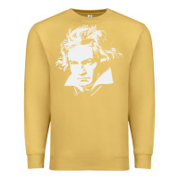 Antique Gold beethoven Premium Sweatshirt - linhVisuals