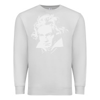 Dove Grey beethoven Premium Sweatshirt - linhVisuals