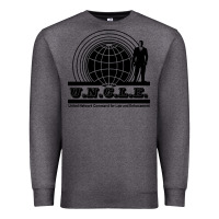Charcoal Heather the man from uncle Premium Sweatshirt - linhVisuals
