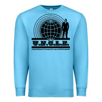 Ocean Blue the man from uncle Premium Sweatshirt - linhVisuals
